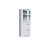 supply metal KD storage cabinet with 2 drawers