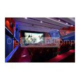 Attractive 4D Movie Theater simulator cinema , 3D 4d 5D 6D movie with arc screen