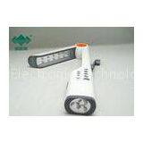 Multifunctional Hand Crank Dynamo LED Lamp Solar Flashlight With Radio