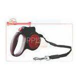 Rope Walking Retractable Dog Leash ABS TPE With LED Flashing Light