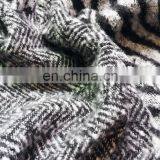 New Winter Zebra Houndstooth Pattern Acrylic Scarf thumbnail-5