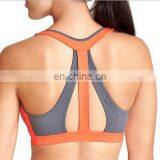 Nylon/Spandex Dry Fit Womens Gym Wear Sexy Durable Yoga Bra Wholesale Sports Bra thumbnail-1