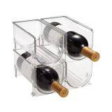 U-Shaped Wine Organizer Hanging Wine Acrylic Rack Freestanding Holder For Kitchen thumbnail-2