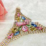 2016 Careful Crystal Rhinestones Glass Stones Woman Shoe Heel Accessories for Shoe thumbnail-2