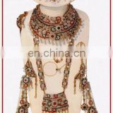 Wholesale Indian Bridal jewelry set - Indian pear Bridal Jewelry sets- rajasthani jewelry sets Bollywood style jewelry