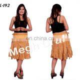 Bohemina Style Belly Trousers Skirt/ Tribal Belly Dance Pants- Designer Women's Pants TRouser Pants/ Indian Belly Skirts thumbnail-1