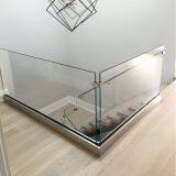 Aluminium Frameless Glass Balustrade System for Residential / Commerical Balocny / Fence Railing thumbnail-5