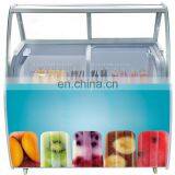 Коммерческий французский компрессорный мороженосейф-витрина