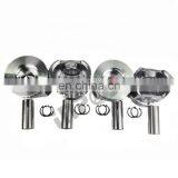 In Stock Inpost New STD Kubota V3800 Piston Kit 4 PCS