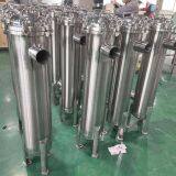 High Flow Rate Capacity Stainless Steel Filter Housing With Inner PP Media Filter Cartridge
