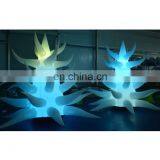 Party Wedding Decorations White Oxford Cloth Inflatable Standing Tree With Colorful LED Light thumbnail-1