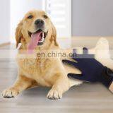 2018 Amazon Hot Selling!! Manufacture Wholesale Massage Hair Removal Deshedding Brush Cleaning Pet Dog Cat Bath Grooming Gloves thumbnail-1