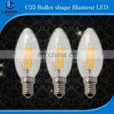 Filament Clear/frosted/milky/silver/amber E14 E26/E27/B22 Led Filament Bulb E27 C35 thumbnail-3