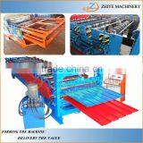 900 Wall & Roofing Sheets Double Layer Aluminium Cold Rolling Forming Line