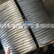 Oval Galvanized Wire Steel Galvanized Wire Coil 90Kg 4mm Galvanizli Hafif Celik Tel thumbnail-3