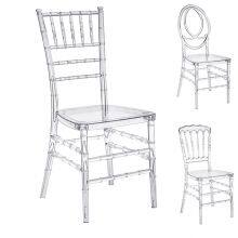 Home Furniture Side Chair With Wood Leg Armless Plastic Dining Chair With PU Leather Cushion thumbnail-4