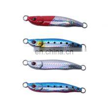 Amazon 20g 40g 60g 80g Fishing Jigs 8 Colors Lead Fish S Shape Artificial Metal Bionic Baits thumbnail-1