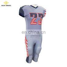 New 2021 American Football Uniform With Team Name & Number American Football Uniform thumbnail-2