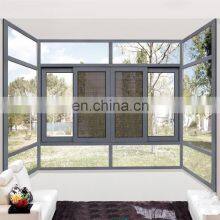 Australia Standard Window Glass Sliding Window Sound Insulation Tempered Aluminum Sliding Windows thumbnail-1