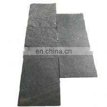 Natural Black Slate Indoor Floor Tiles Outdoor Paving