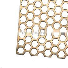 Custom Hex Hole Perforated Metal Mesh for Ceiling Mesh thumbnail-4