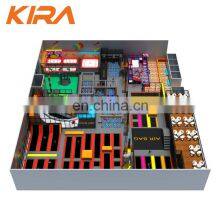 China Trampoline Park Manufacturer Popular Large Trampoline Park Equipment for Sale thumbnail-3