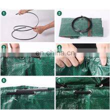 Four Handles Collapsible Design Yard Colorful Leaf Garden Bag With Zipper thumbnail-3
