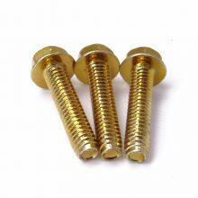 Brass Hex Flange Head Screw Machine Bolt thumbnail-1