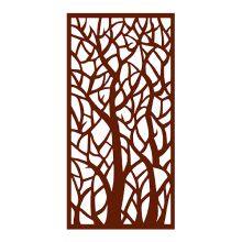 Metal Privacy Screening Which Great for Stopping Neighbours From Invading Your Privacy, Rust Metal Screen thumbnail-5