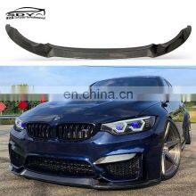F80 F82 M3 M4 High Quality CS Style Carbon Fiber Front Lip Front Bumper Lip Front Separator For BMW F80 F82 M3 M4 thumbnail-1