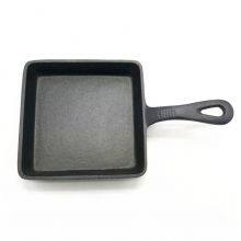 Hot Selling Bottomed Frying Pan Round Cast Iron Fry Pans Bread Pancake Egg Omelette Cast Iron Skillet Mini Baking Pan Gift thumbnail-5