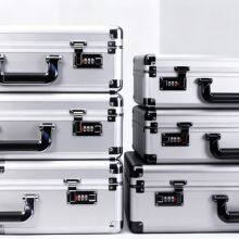 Professional Aluminum Tool Case Series - Black & Silver Collection for Heavy-Duty Equipment Storage thumbnail-5