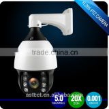 HD Starlight 5.0M Pixel PTZ H.265 20X optical zoom Network High Speed Dome Camera                        
                                                Quality Choice