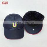 custom polyester fitted hat with earflaps winter baseball cap