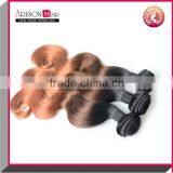 1b/4/30 Fashion 3Tone Ombre Brazilian Virgin Human Hair Cheap Hair Weaving thumbnail-3