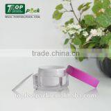 Suqare Black Cream Jar , Can be Injected Various Colors , 5g Mini Jar for Eye Serum thumbnail-5