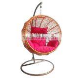 Hammock Rattan Swing Hanging Chair Suspension Seat Lounge Egg Shaped Indoor Swing Chair thumbnail-4