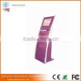 infrared touch screen information kiosk with card reader