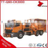 Large Cold Paint Air Spraying Road Marking Truck