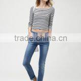 Sexy Women's Denim Jeans Girls Distressed Jeggings Ladies Stretch Pencil Pants thumbnail-2