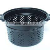 6L Carbon Steel Pasta Pot With Strainer thumbnail-2