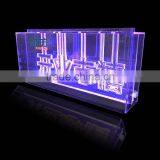 High Quality Acrylic Ice Sculpture With LED Lights, LED Edge Sign thumbnail-6