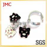 Factory Sales Custom Metal / Leather / Manual/opener Keychain/ Skull thumbnail-6