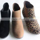 Supermarket Chain Store Ladies Wedge Ankle Boots thumbnail-2