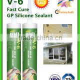 V-6 FAST CURING SILICONE GLAZING SEALANT