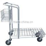 New Arrival Big Size Grocery Warehouse Storage Trolley Carts With 4 Wheels JS-TWT05 thumbnail-5