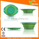 Strain & Store Collapsible Strainer Vegetable Strainer Kitchen Essential