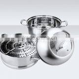 Stainless Steel Kitchenware and Cookware Food Display Steamer Utensil Set thumbnail-2