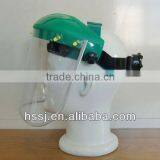 2016 Hot Sell Protective Headgear With Face Shield CE EN 1731 Safety Headgear With PC Headgear With Helmet for Sale