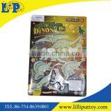 Newest Design Plastic Dinosaur Glow in Dark Toy